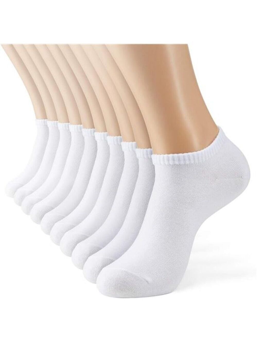 Unisex Thin Cotton Low Cut Ankle Socks Multipack Breathable Slim Fit Sneaker